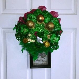 HomeMade St. Patrick's Day Wreathes